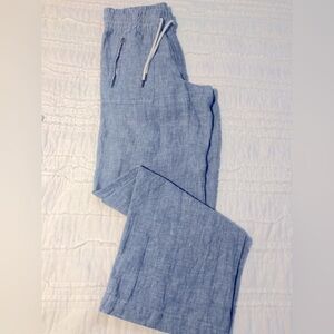 Athleta Linen Wide Leg sz0